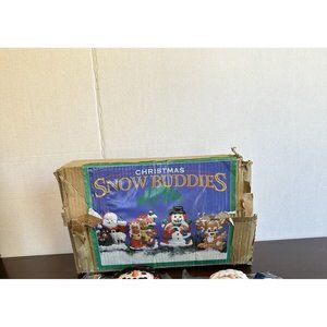 New Design Inc. Gift Co Snow Buddies Greeter Stakes Christmas ND 51724 Vintage